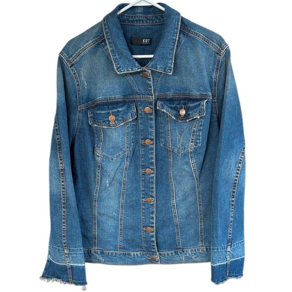EUC Kut From The Kloth Jean Jacket Size 3X
